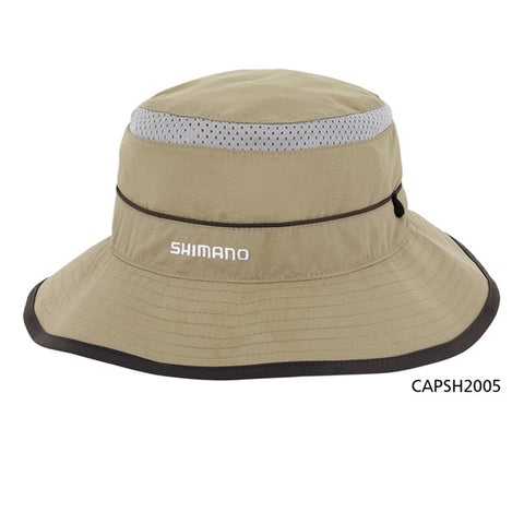 Shimano Vented Bucket Hat - Beige