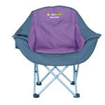 OZtrail Moon Chair Junior with Arms Purple