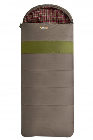 OZtrail Cotton Canvas Mega Hooded Sleeping Bag